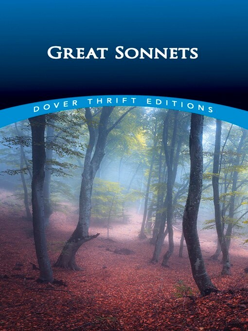 Paul Negri创作的Great Sonnets作品的详细信息 - 可供借阅